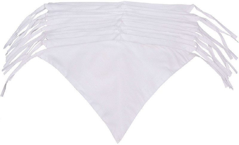GoodStart Reusable White Cotton Baby Langots - Set of 12