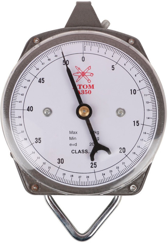 Atom Dial Hanging A-350 Weighing Scale(Grey)
