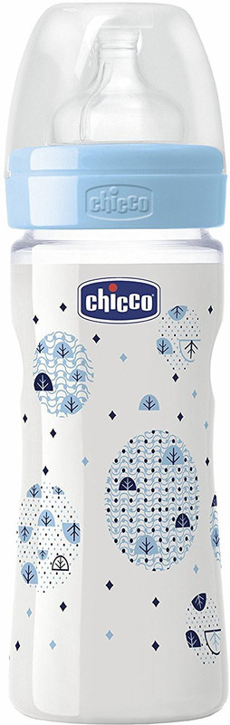 Chicco Pp Bottle - 250 ml(Blue)