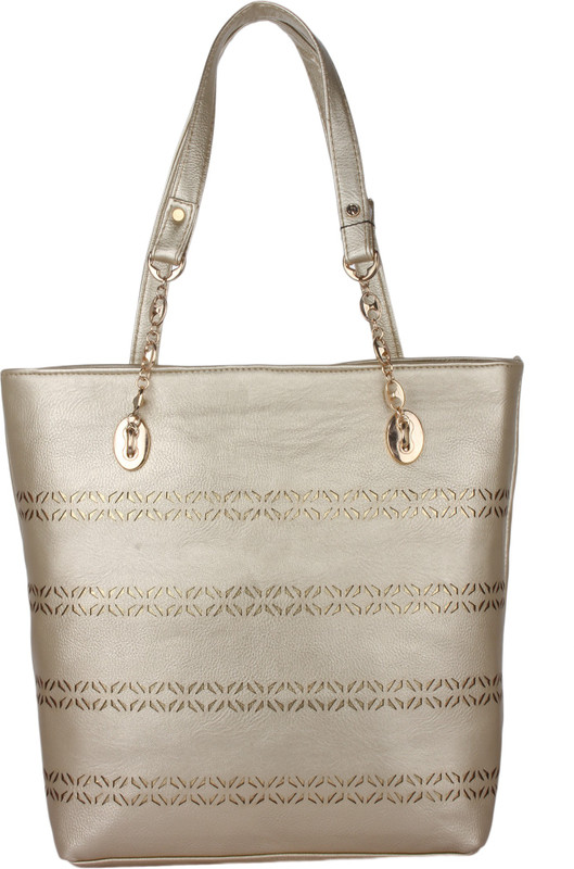Style Villaz Women Gold Messenger Bag