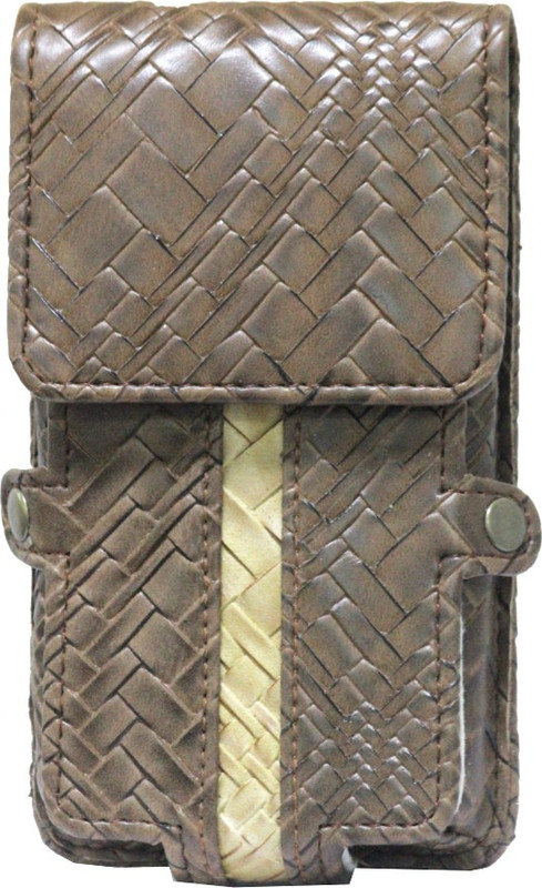 J Flip Cover for iBall Andi 4L Pulse(Brown Coffee)