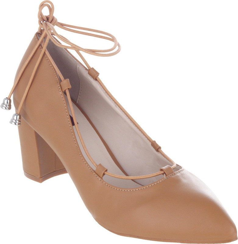 Shuz Touch Women Tan Bellies