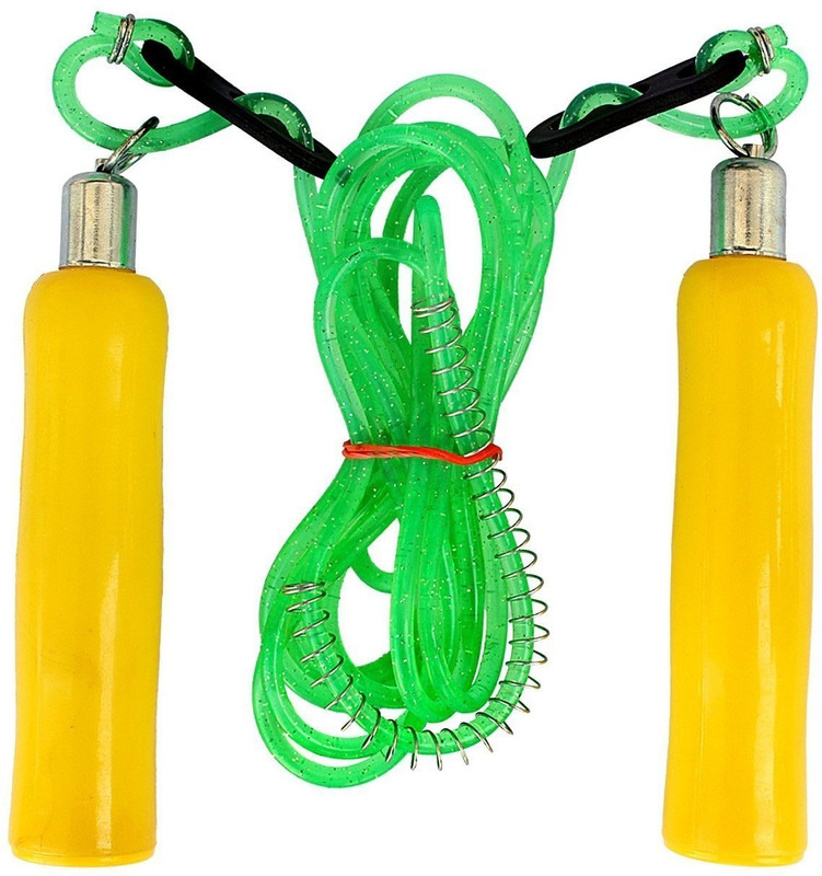 Port SKIPPING JUMP Beaded Skipping Rope(Multicolor, Length: 274 cm)
