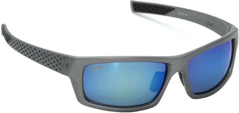 FIZAN Sports, Wrap-around Sunglasses(Blue)