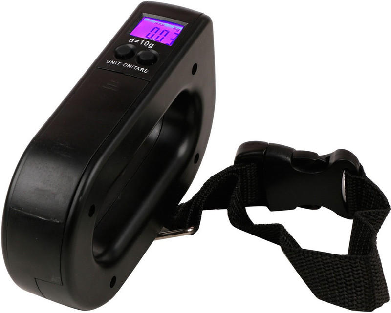 Selves JY22 Electronic Luggage With Hook Weighing Scale(Black) Selves JY22 Electronic Luggage With Hook Weighing Scale(Black)