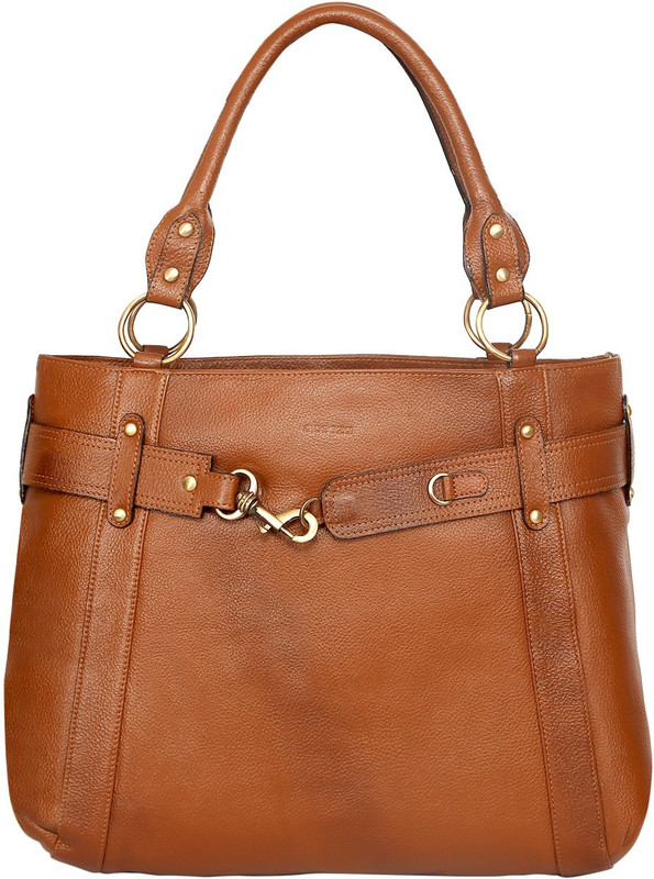 abeeza Women Tan Shoulder Bag