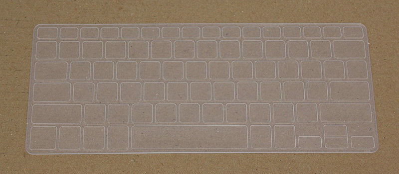 Saco Keyboard Silicon Protector Cover for New Dell Inspiron 11-3162, 11-3168, 11-3169, i3162, i3168, i3169, 3167, 3000 Series Laptop – (Transparent) Laptop Keyboard Skin(Transparent)