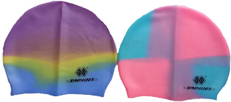 Syndicate Sports njmjkhjknlhio Swimming Cap(Blue, Pack of 2) Syndicate Sports njmjkhjknlhio Swimming Cap(Blue, Pack of 2)