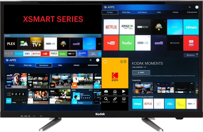 Kodak 81.28 cm (32) HD Plus LED TV HDXSMART
