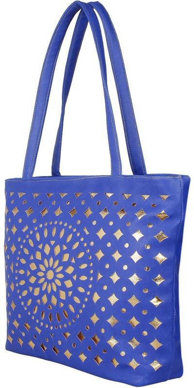 lorna Women Blue Hand-held Bag