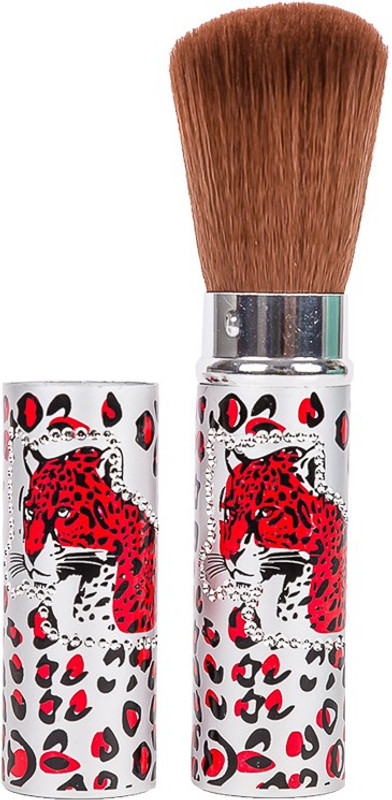 Dream Maker Retractable Face Powder Blush Brush (Red)(Pack of 1)