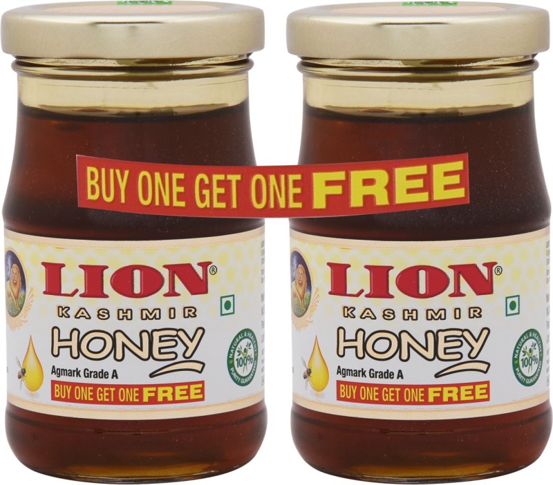 Lion Kashmir Honey(500 g, Pack of 2)