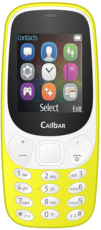Callbar K3310(Yellow)
