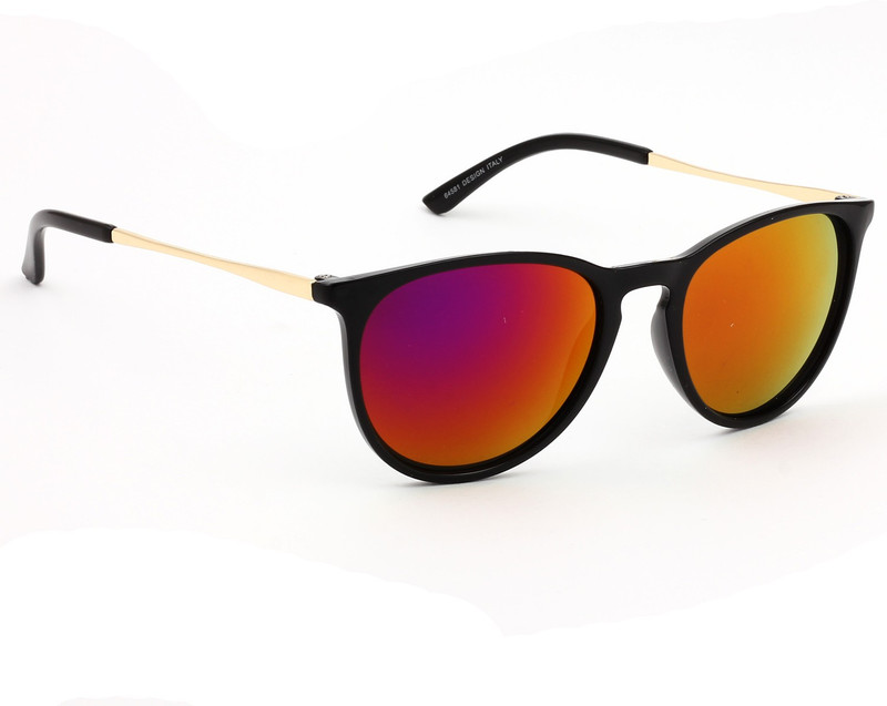 Eyeland Cat-eye Sunglasses(Pink, Yellow, Orange, Multicolor) Eyeland Cat-eye Sunglasses(Pink, Yellow, Orange, Multicolor)