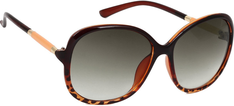 Eyeland Over-sized Sunglasses(Black, Brown) Eyeland Over-sized Sunglasses(Black, Brown)