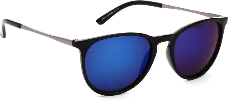 Eyeland Cat-eye Sunglasses(Blue, Multicolor) Eyeland Cat-eye Sunglasses(Blue, Multicolor)
