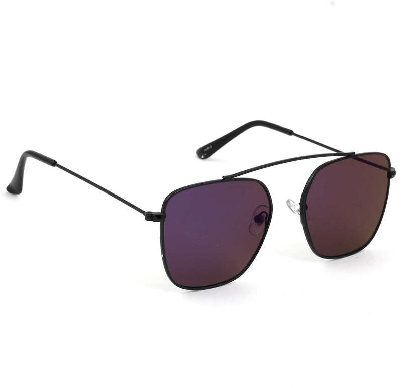 Eyeland Rectangular Sunglasses(Blue, Violet, Multicolor) Eyeland Rectangular Sunglasses(Blue, Violet, Multicolor)