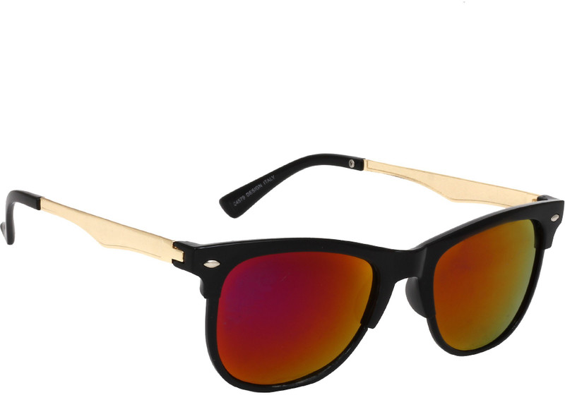 Eyeland Wayfarer Sunglasses(Pink, Yellow, Multicolor) Eyeland Wayfarer Sunglasses(Pink, Yellow, Multicolor)