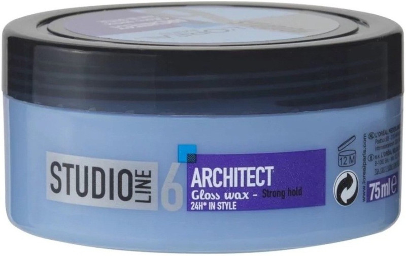 L'Oreal Paris Imported (Made In Nederland) Studio Line Architect Gloss Wax 6 Wax(75 ml)