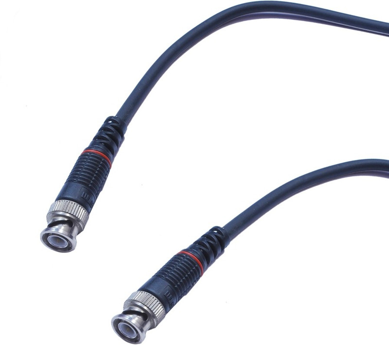 Krown BNC Male to BNC Male for CCTV/DVR 20 Meter Cable(Black)