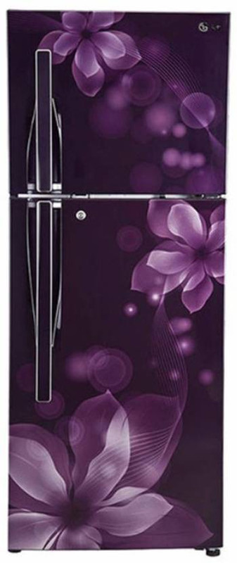 LG 284 L Frost Free Double Door 3 Star Convertible Refrigerator(Purple Orchid, GL-T302RPOY) LG 284 L Frost Free Double Door 3 Star Convertible Refrigerator(Purple Orchid, GL-T302RPOY)