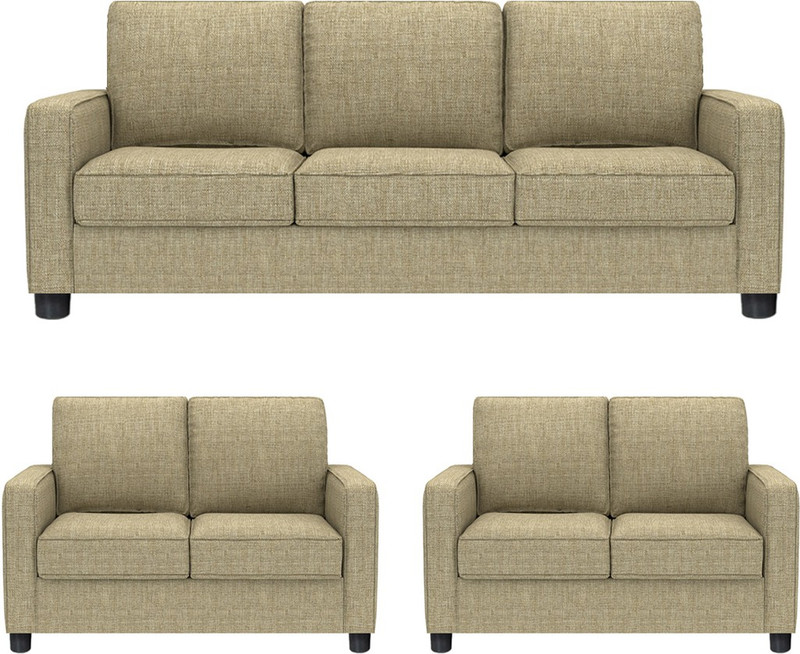 GIOTEAK Fabric 3 + 2 + 2 BEIGE Sofa Set