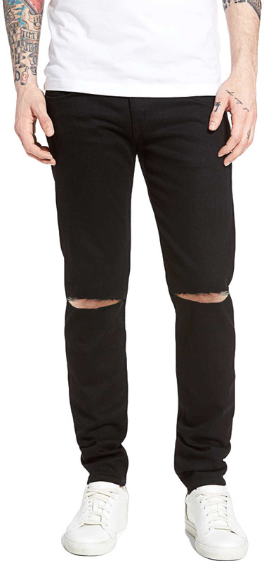 oiin Slim Men Black Jeans