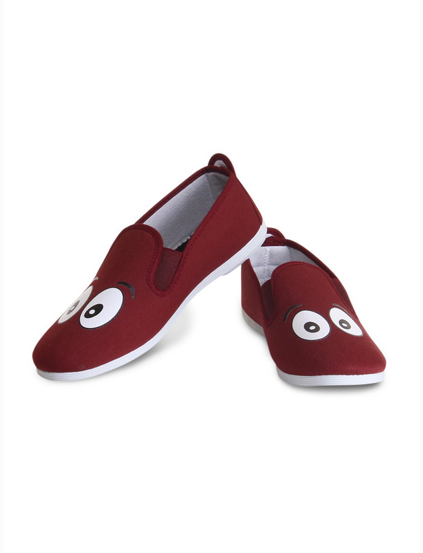 Scentra EAGER Loafers For Women(Burgundy)