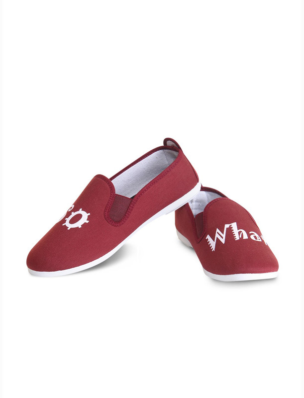 Scentra SO WHAT Casuals For Women(Maroon)