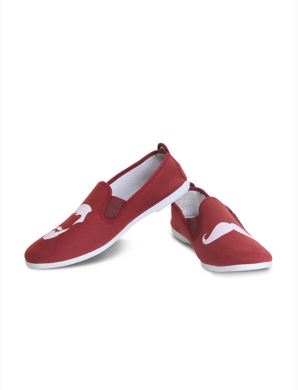 Scentra BEARDY Loafers For Women(Burgundy)