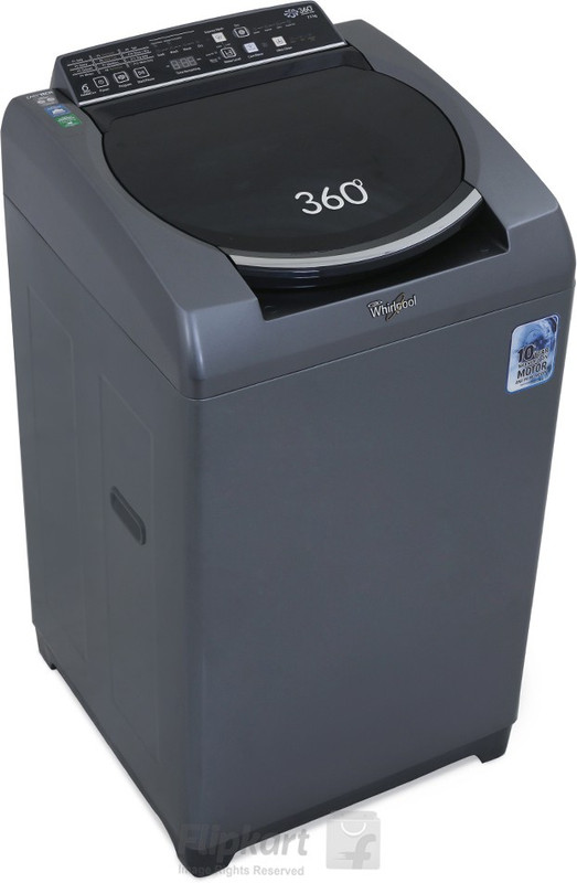 Whirlpool 7.5 kg Fully Automatic Top Load Washing Machine(360 Ultimate Care 7.5 Graphite 10 YMW) RS.31200 (28.00% Off) - Flipkart