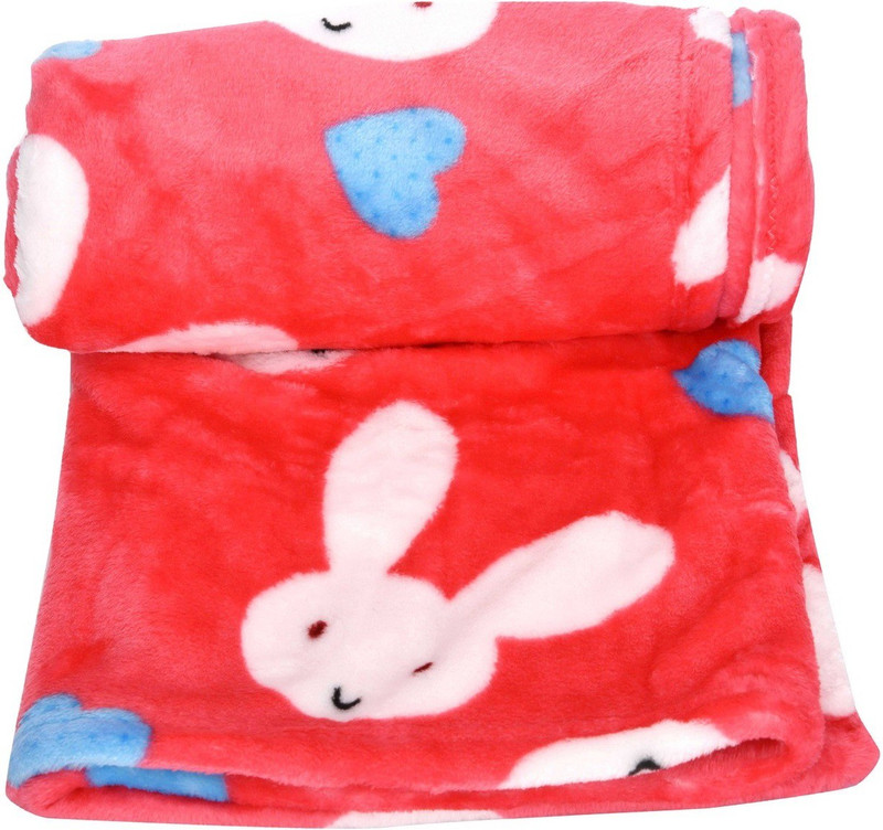 Goodstart Cartoon Crib Blanket(Microfiber, Red) Goodstart Cartoon Crib Blanket(Microfiber, Red)