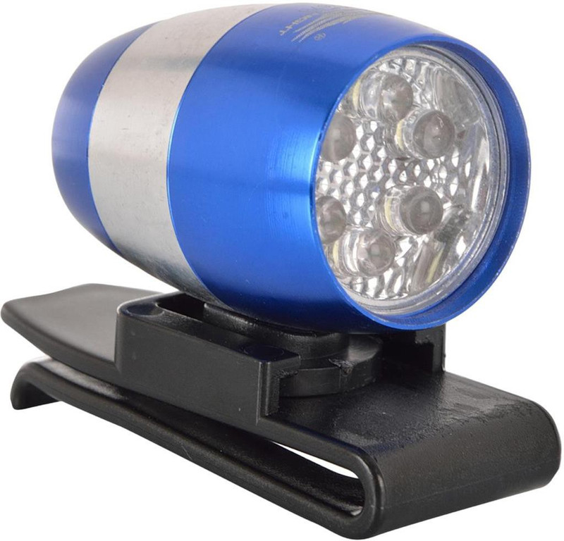Dark Horse BICYCLE MINI-SAFETY SUPER BRIGHT 6 LIGHT BLUE LED Front Light(Blue)
