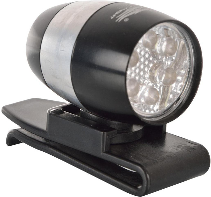 Dark Horse BICYCLE MINI-SAFETY SUPER BRIGHT 6 LIGHT BLACK LED Front Light(Black)