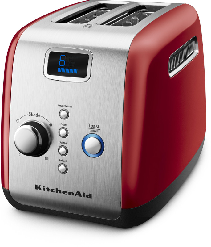 KitchenAid 5KMT223GER 1100 W Pop Up Toaster(Red)