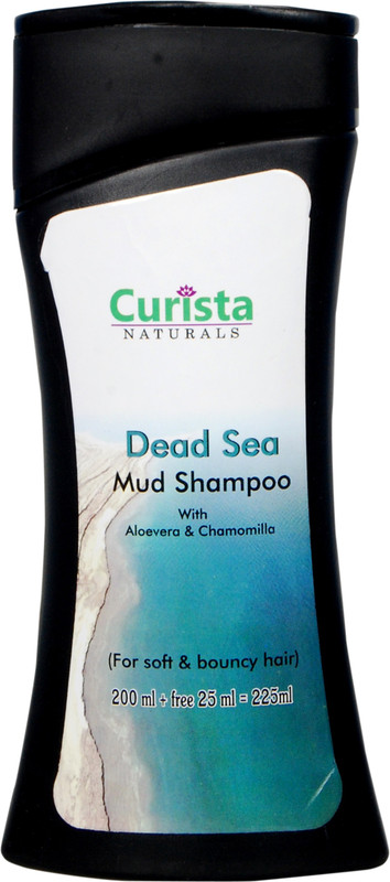 curista naturals Dead Sea Mud Shampoo(225 ml)