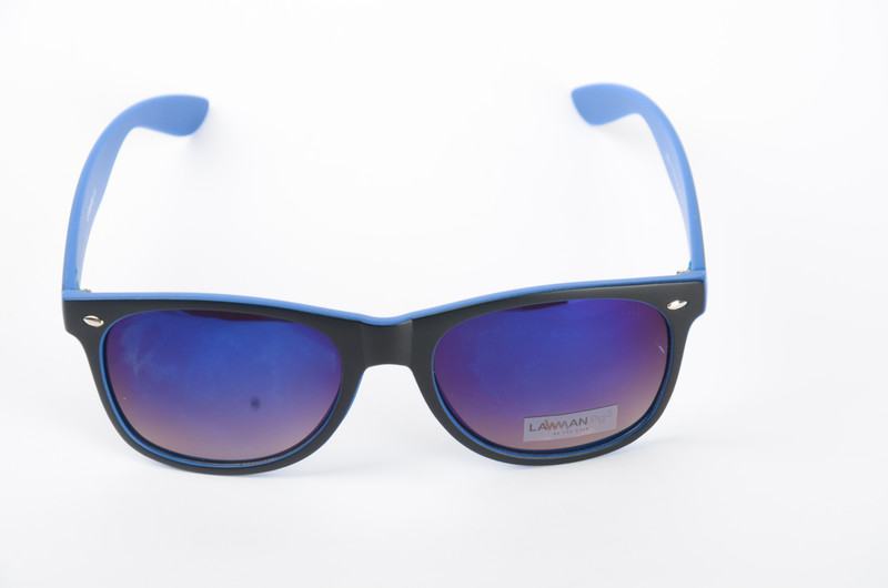 LAWMAN PG3 Wayfarer Sunglasses(Blue)