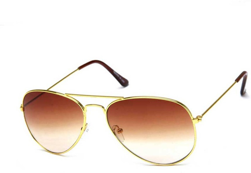 Lee Topper Aviator Sunglasses(Brown)
