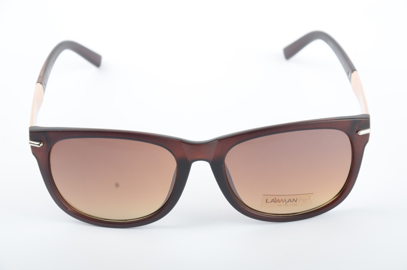 LAWMAN PG3 Wayfarer Sunglasses(Brown)