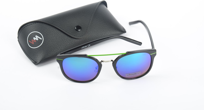 LAWMAN PG3 Wayfarer Sunglasses(Green)