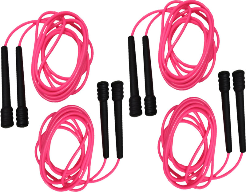 Comex NOEONE Freestyle Skipping Rope(Pink, Length: 274 cm)