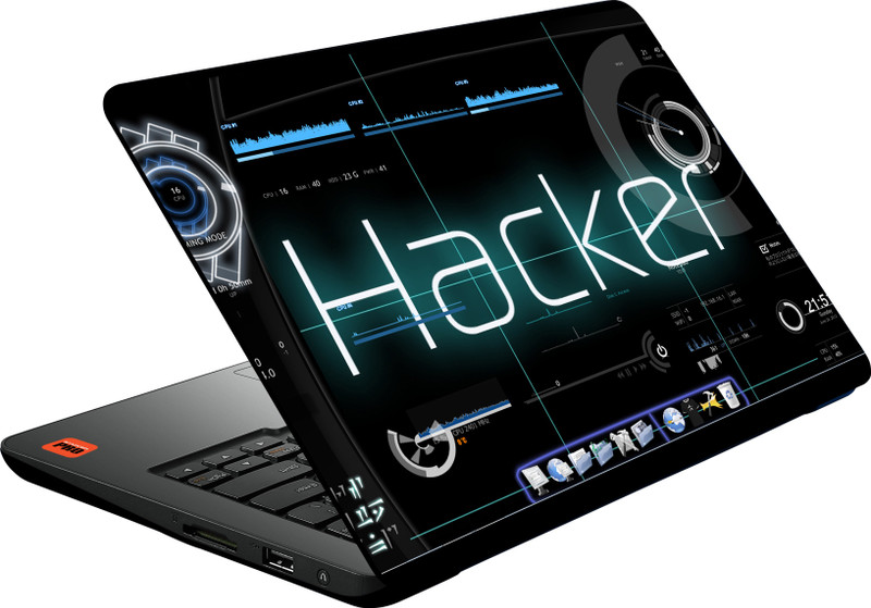 SCOTLON COMPATIBLE WITH ANY LAPTOP(TRIMMING TO BE DONE) VINYL Reusable Laptop Skin Compatible for 15.6 inch(Theme: Illustrations)