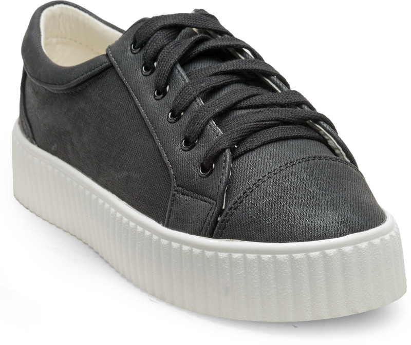 Flat n Heels Sneakers For Women(Grey)