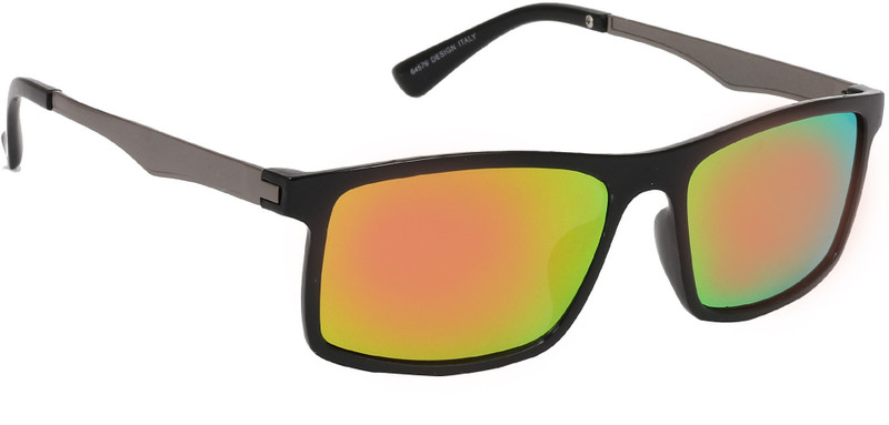 Eyeland Rectangular Sunglasses(Green, Yellow, Orange, Multicolor) Eyeland Rectangular Sunglasses(Green, Yellow, Orange, Multicolor)