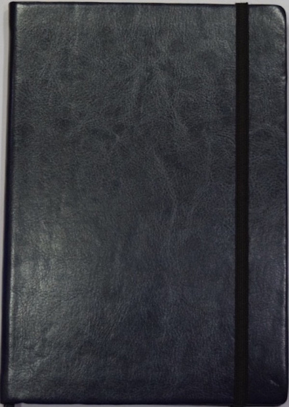 revista A5 Notebook(PU Elastic, Black)