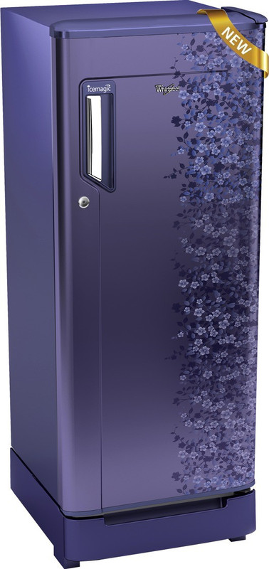 Whirlpool 190 L Direct Cool Single Door 3 Star Refrigerator with Base Drawer(Sapphire Exotica, 205 Icemagic Powercool ROY) Whirlpool 190 L Direct Cool Single Door 3 Star Refrigerator with Base Drawer(Sapphire Exotica, 205 Icemagic Powercool ROY)