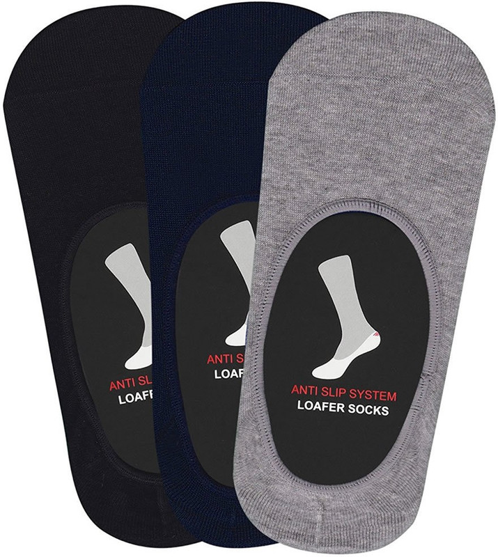 just brand Men & Women Solid Peds/Footie/No-Show(Pack of 3)
