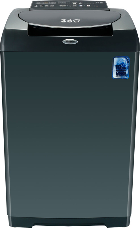 Whirlpool 12 kg Fully Automatic Top Load with In-built Heater Grey(360°Ultimate Care 12.0 Graphite 10ymw)