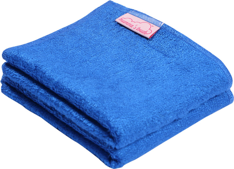 Mumma's Touch Cotton 400 GSM Bath Towel(Pack of 2, Blue)