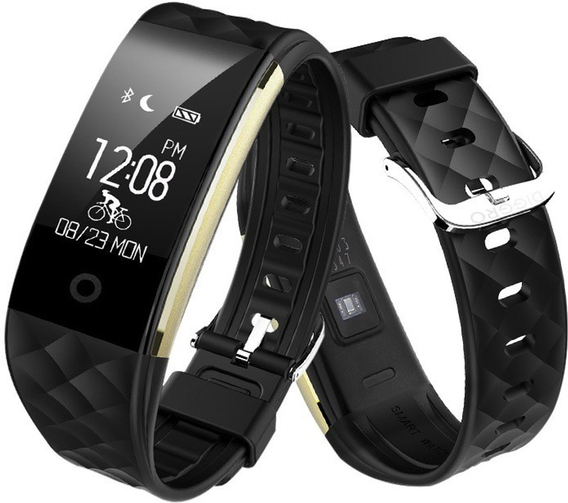 diggro Diggro S2 Black Smartwatch(Black Strap Free Size)